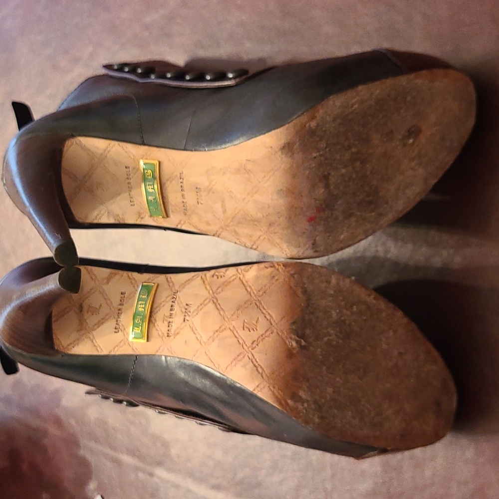 L.A.M.B. Heeled Ankle Boots - Picture 6 of 7